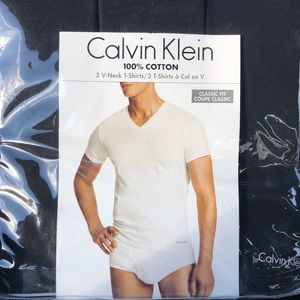 3-pack Calvin Klein men’s v-neck tees